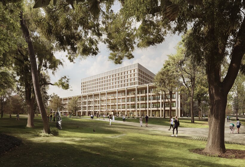 Visualisierung Neubau Dreiklang